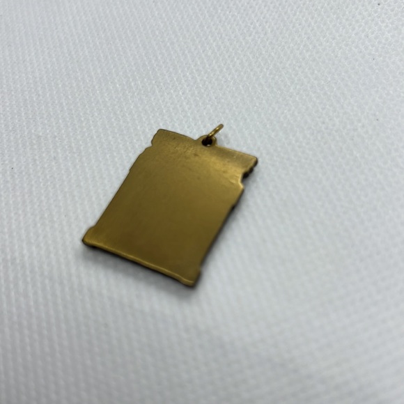 22 CALIBER PENDANT ANTIQUE BRASE TONE VINTAGE - Picture 7 of 10